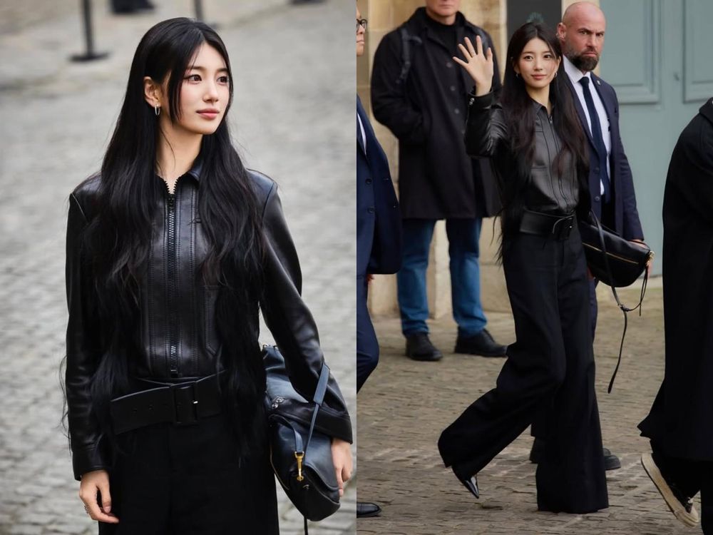 還得是國民初戀！CELINE大秀女神「秀智」狀態好到在發光！同框王安宇、孫千，連生圖都無敵！-11