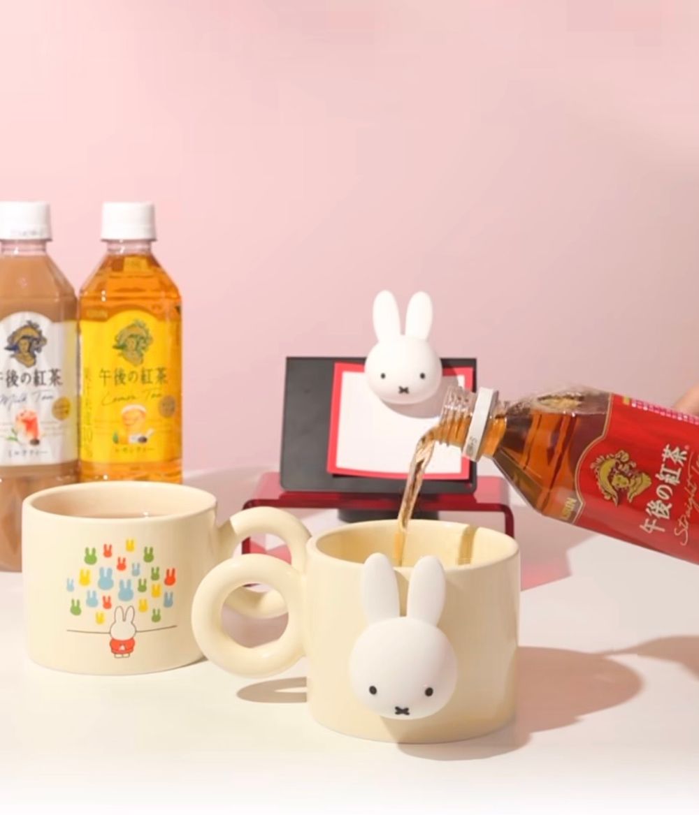 午後の紅茶又跟米飛兔聯名啦！超可愛「磁吸米飛兔馬克杯、波里斯熊背包掛袋」只有這免費送！-8