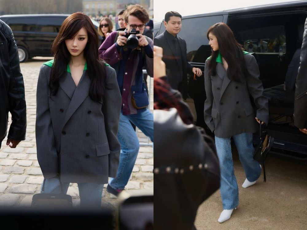 LOEWE大秀前排嘉賓超狂！宋江退伍後首秀、aespa Giselle「小煙燻造型」獲好評、根本女王降臨！-2