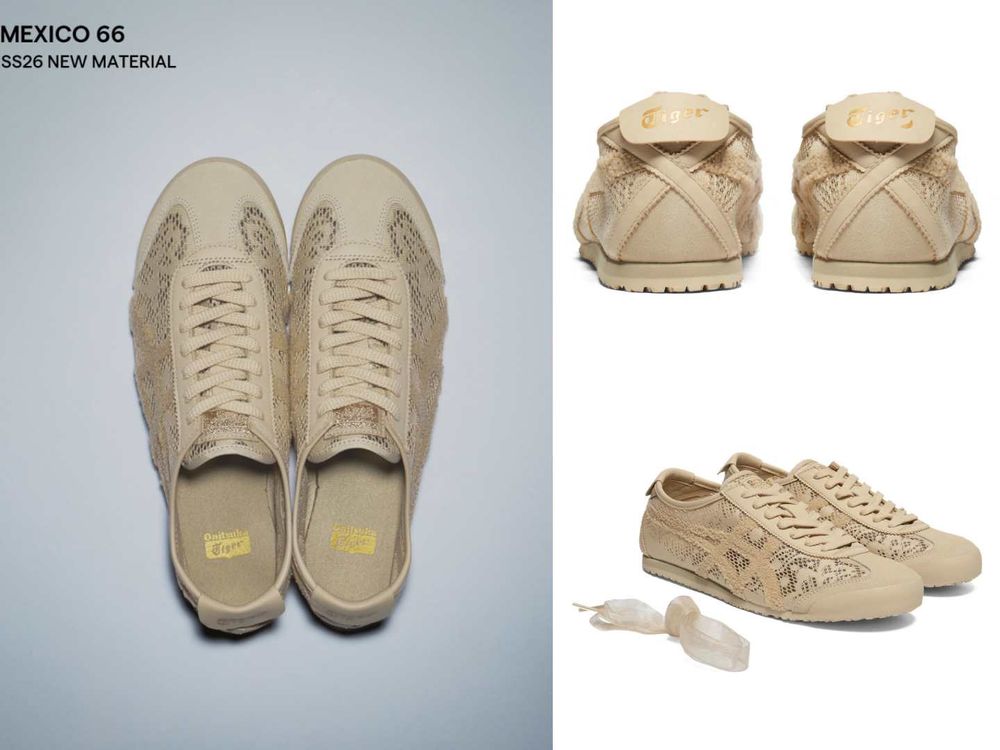 鬼塚虎「蕾絲版」芭蕾瑪莉珍鞋韓妞也陷入瘋狂！鏤空緹花蕾絲太美、台灣也悄悄上架了！-4