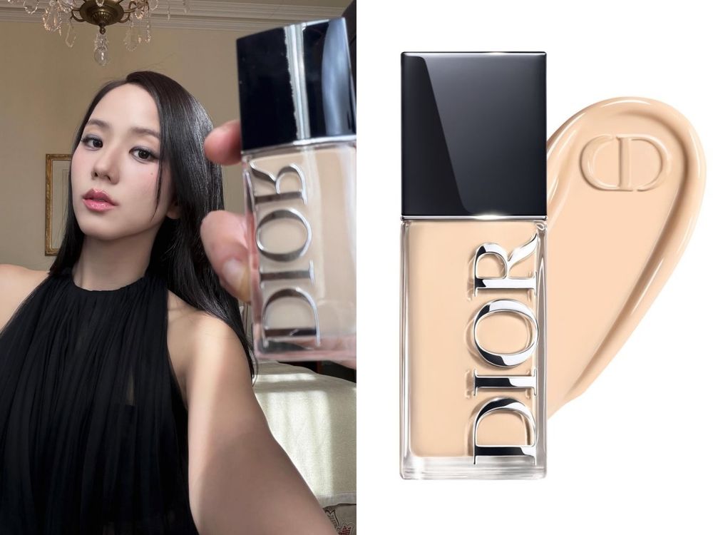 直擊2026巴黎時裝週！Jisoo秀場妝容美到像開濾鏡，Dior「仙女光澤底妝＋玻璃珠玫瑰唇」同款彩妝清單全公開！-3