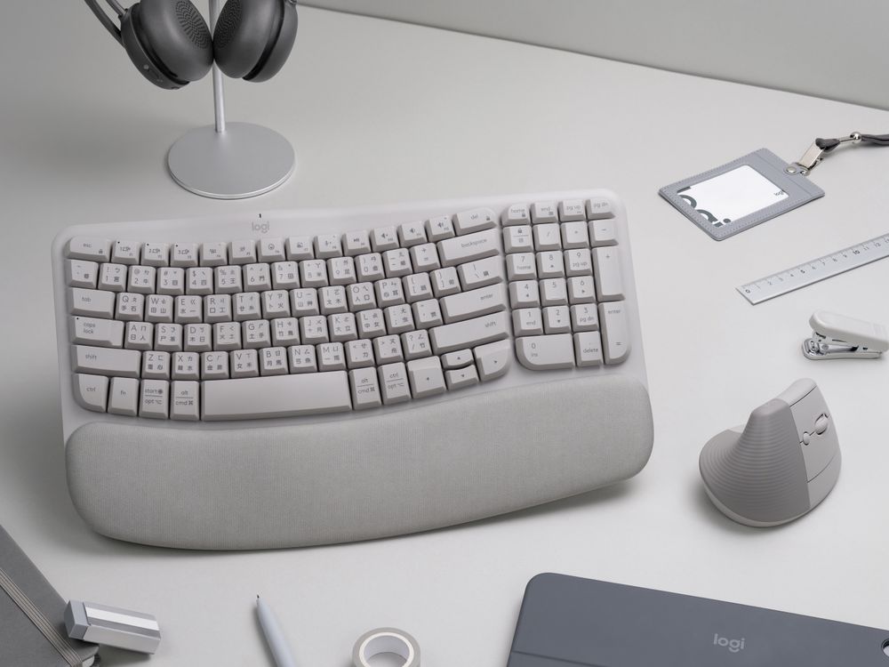 Logitech推出超美「迷霧灰」滑鼠、鍵盤！聯手療癒「熊超人」，整套用上班也有好心情！-6