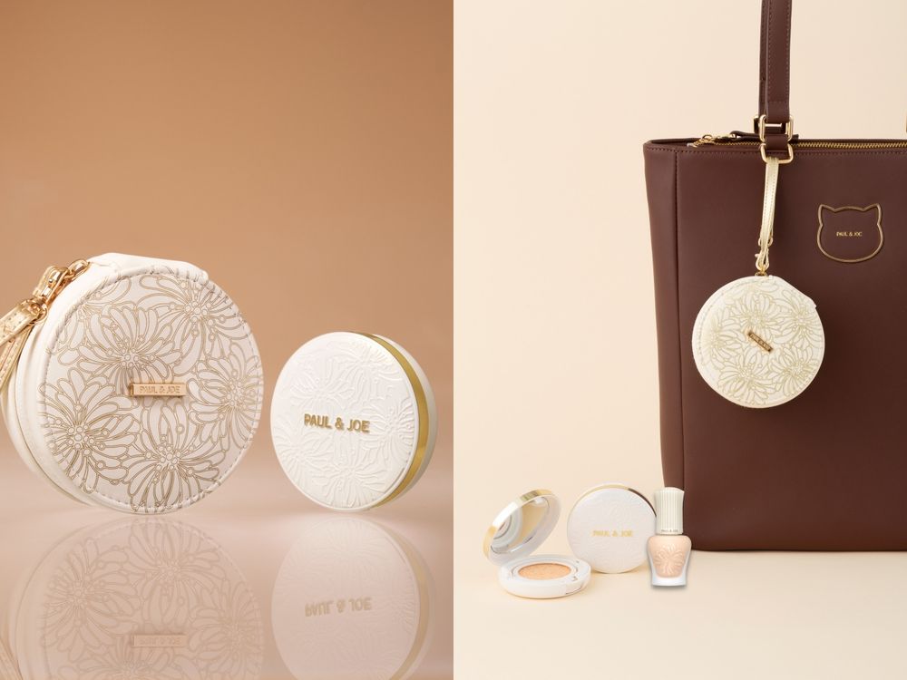 2026上半年最夢幻底妝首選！PAUL & JOE「白蕾絲氣墊」溫潤珍珠白＋西洋菊雕花外殼，拍出低調奢華感柔霧裸肌！-2