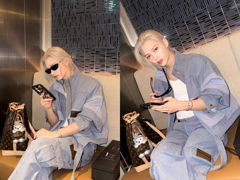 LV王子Felix又到巴黎出巡了！李龍馥「連換三套穿搭」全身廣告版位穿好穿滿、難怪品牌狂寵！-2