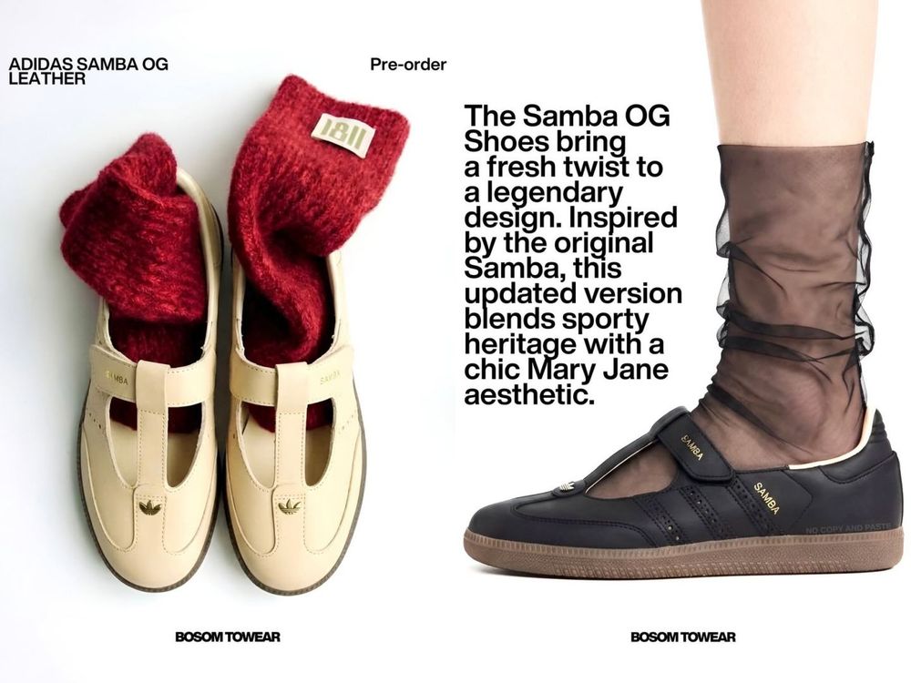 愛迪達這雙「芭蕾瑪莉珍鞋」全網暴動！「T字鞋帶＋鏤空雕花」美到爆、官網已經開始斷貨？！-4