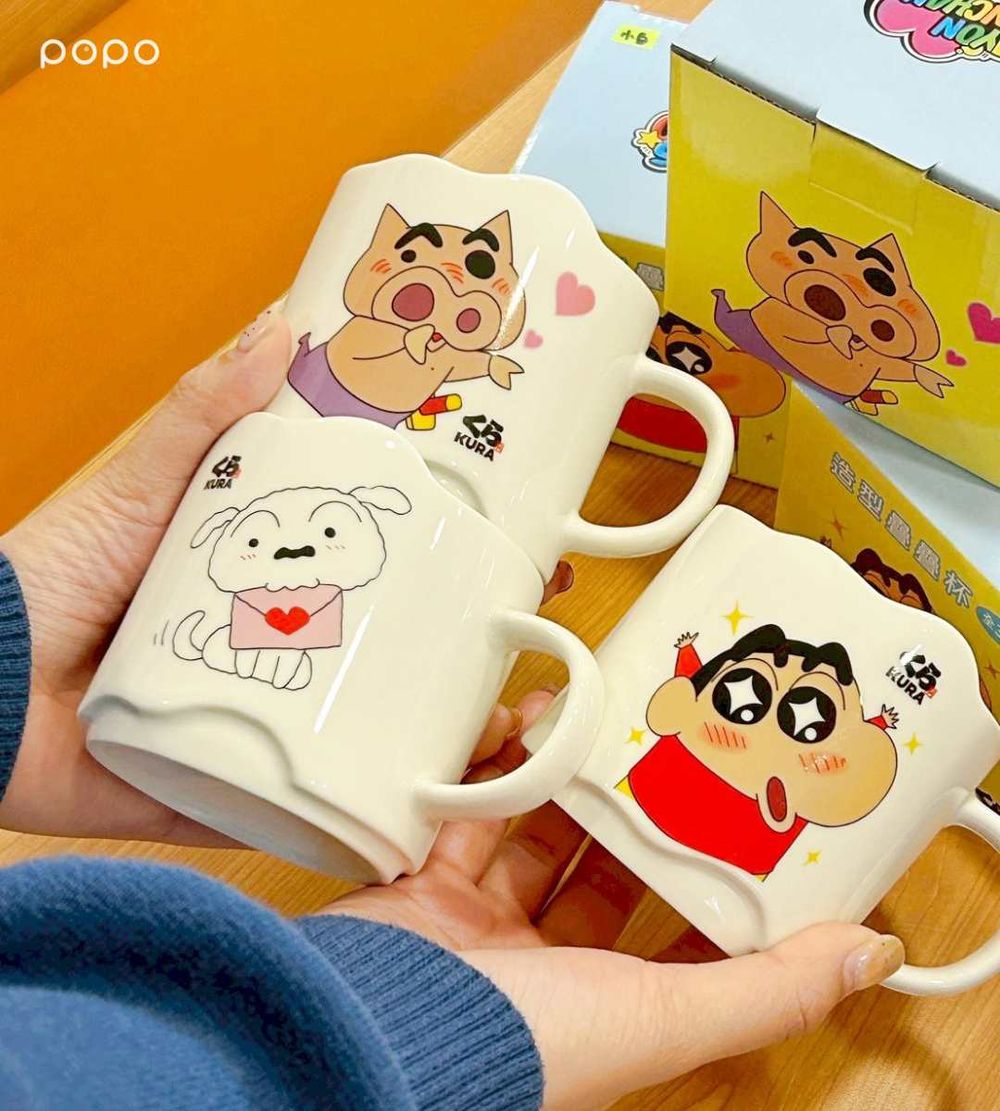 藏壽司最新滿額贈是「蠟筆小新馬克杯」！超可愛小新&小白立體馬克杯免費送、春季新菜同步登場！-9
