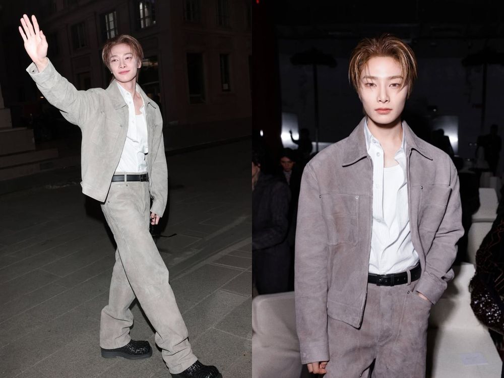 Stray Kids再度稱霸時裝週！Felix、鉉辰「神級顏值」暴擊全網！高清照要存下來當桌布！-5