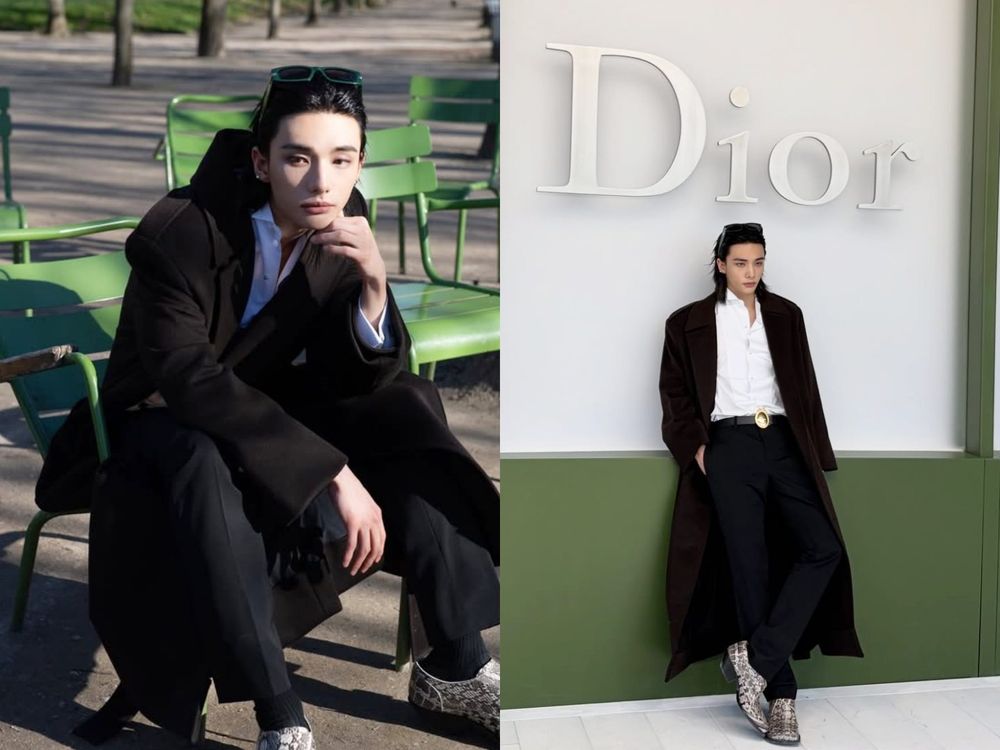 Stray Kids再度稱霸時裝週！Felix、鉉辰「神級顏值」暴擊全網！高清照要存下來當桌布！-3