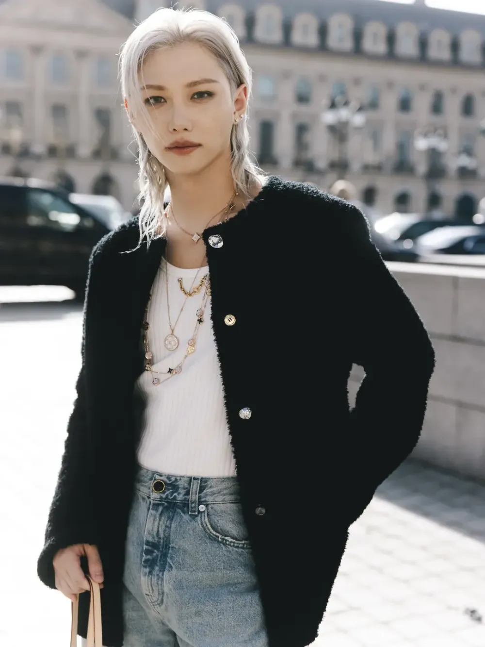 Stray Kids再度稱霸時裝週！Felix、鉉辰「神級顏值」暴擊全網！高清照要存下來當桌布！-13