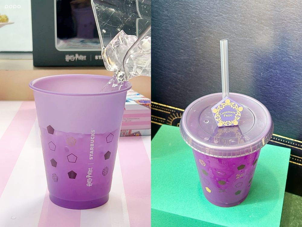 星巴克跟《哈利波特》聯名了！「葛來分多小熊鑰匙圈、金探子冷水杯、四學院溫變馬克杯」全都想要！-12