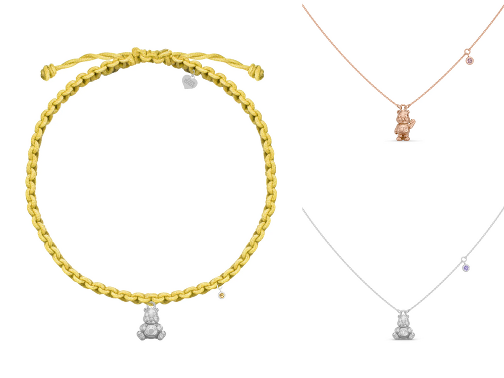 熊熊控會瘋掉！ALUXE推出Care Bears聯名！彩色寶石項鍊、星星戒指好可愛、還能客製專屬小熊圖案！-10