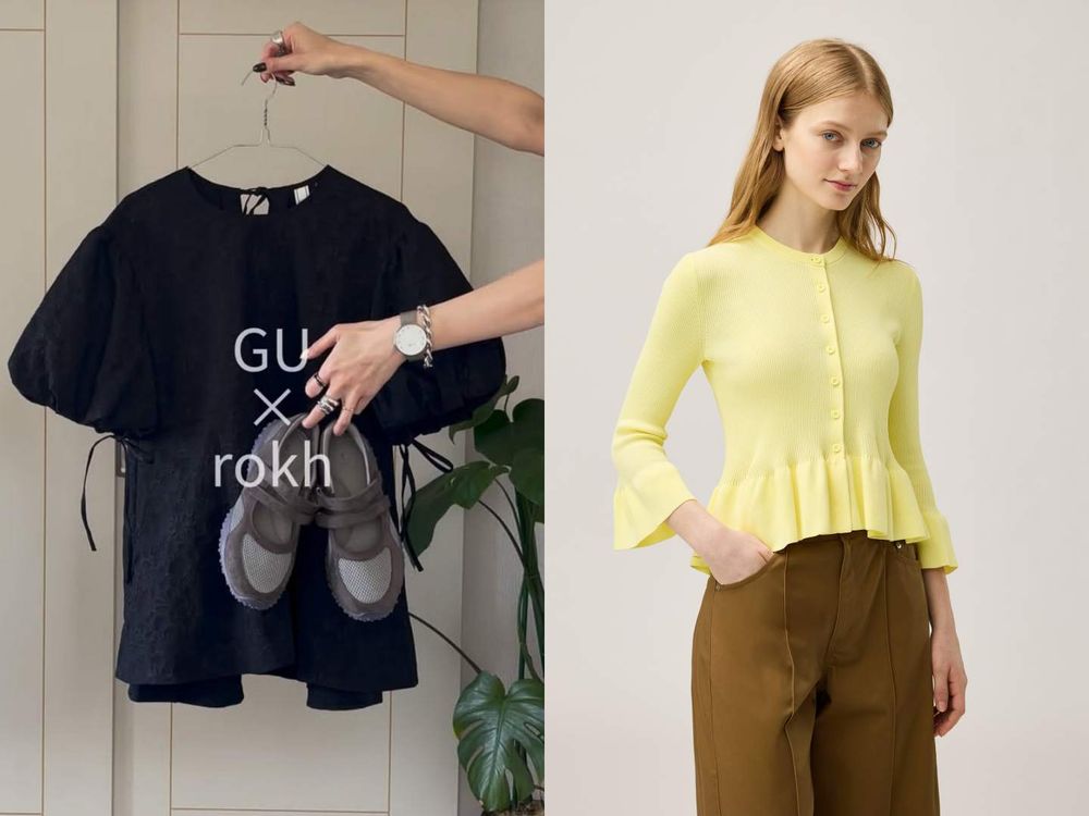 這次不能錯過！GU高級感聯名rokh再度回歸！「澎澎袖上衣、雙色瑪莉珍」開搶日要設鬧鐘！-2