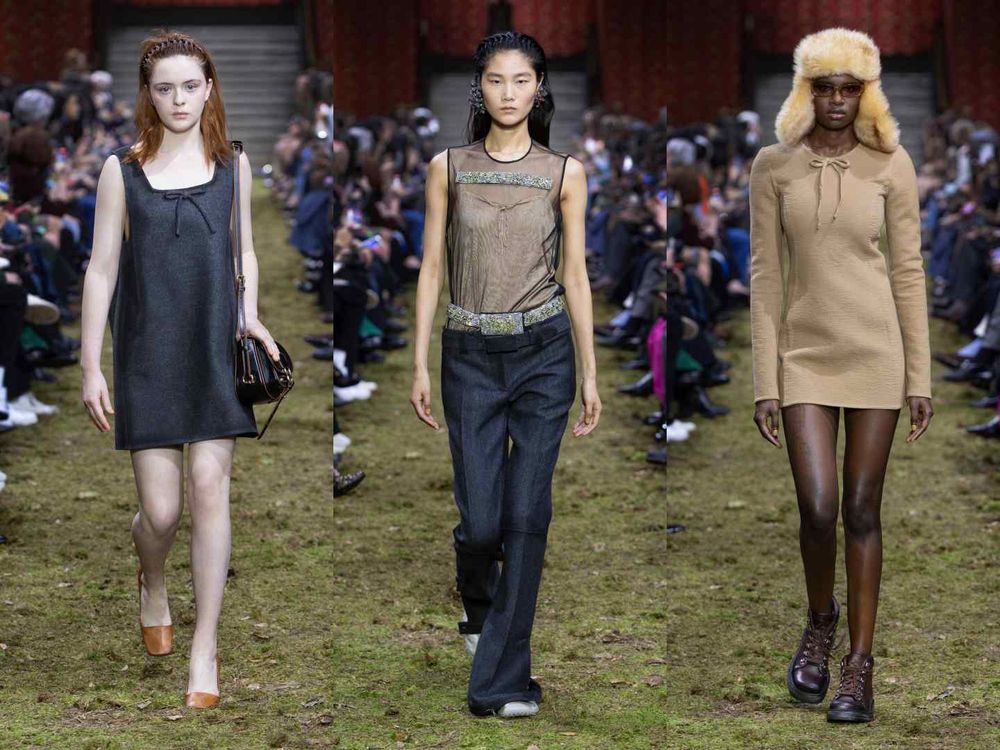 MIU MIU大秀TXT然竣直接登台走秀！「小貓走台步」又穩又帥！Minnie、Ella雙女神都來了！-8