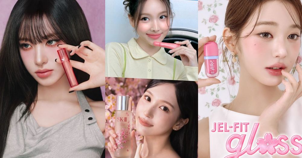 2026韓星代言美妝新品清單公開！張員瑛櫻花唇釉、LISA山茶花身體油、娜璉奶昔唇，全網討論度爆表！-1