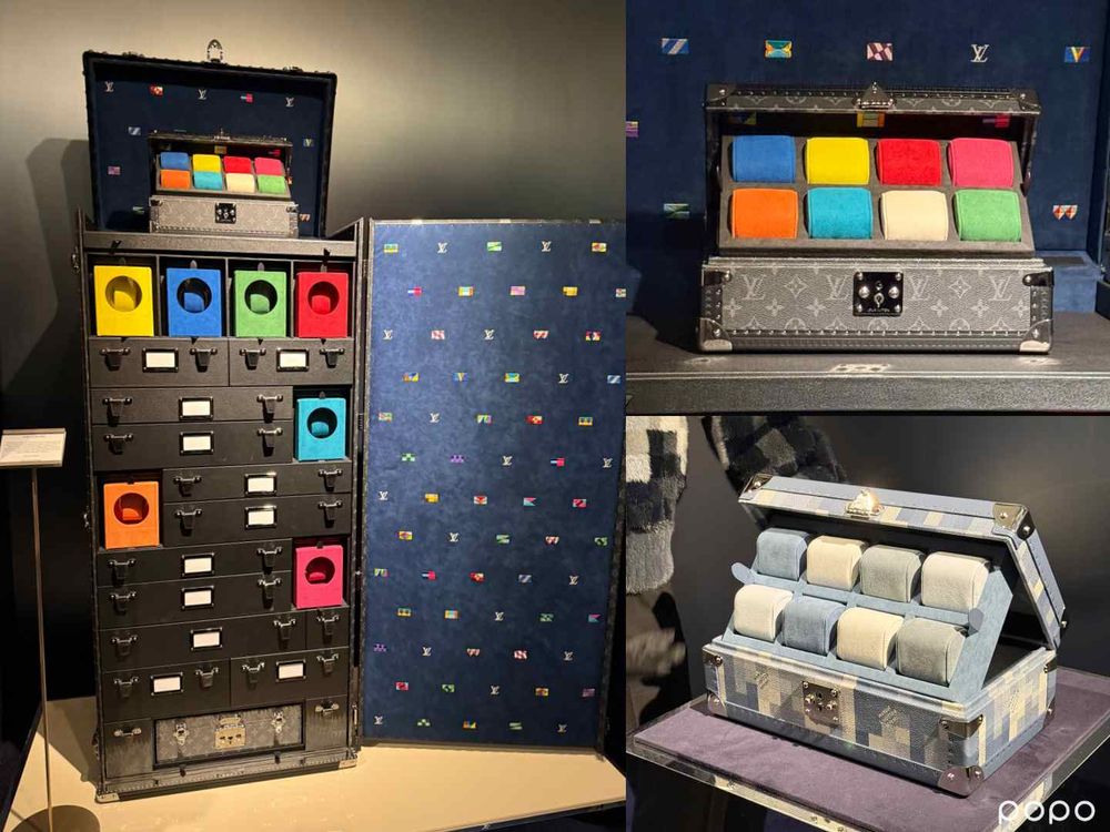 整年都在等！LV典藏工藝展太精彩！台幣三千萬「仙女玻璃硬箱」真面目曝光！真的超美！-8