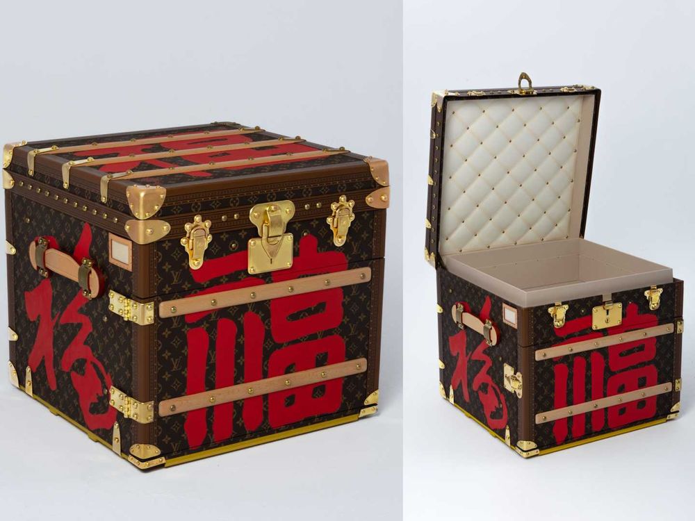 整年都在等！LV典藏工藝展太精彩！台幣三千萬「仙女玻璃硬箱」真面目曝光！真的超美！-14