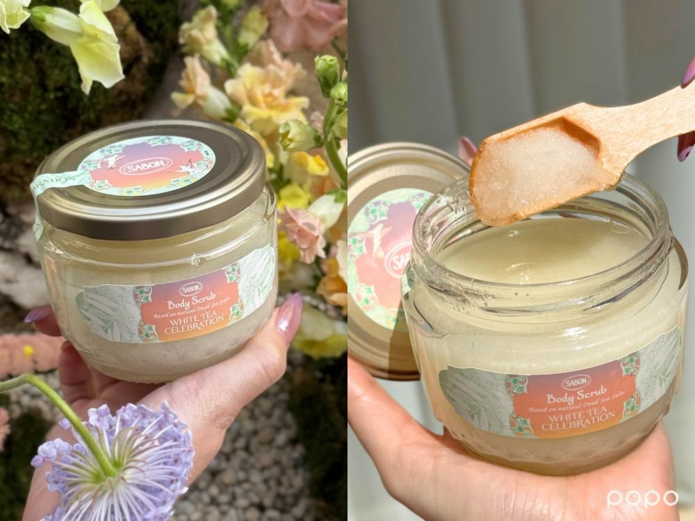 白茶控先尖叫！SABON春光限定版推出「晨曦白茶香水＋檸香臉部磨砂膏」香氣像被春日茶園包圍、太療癒！-5