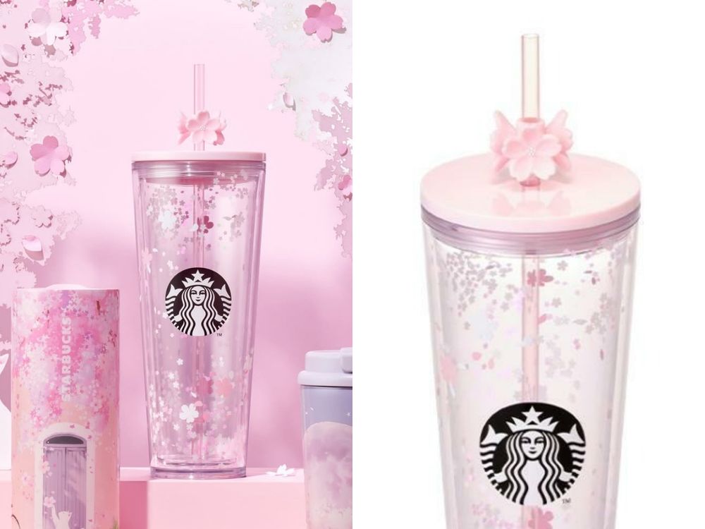 2026韓國星巴克櫻花季必買8大新品推薦！「櫻花賓士貓馬克杯、粉紫漸層貓耳冷水杯」不買會後悔！-5