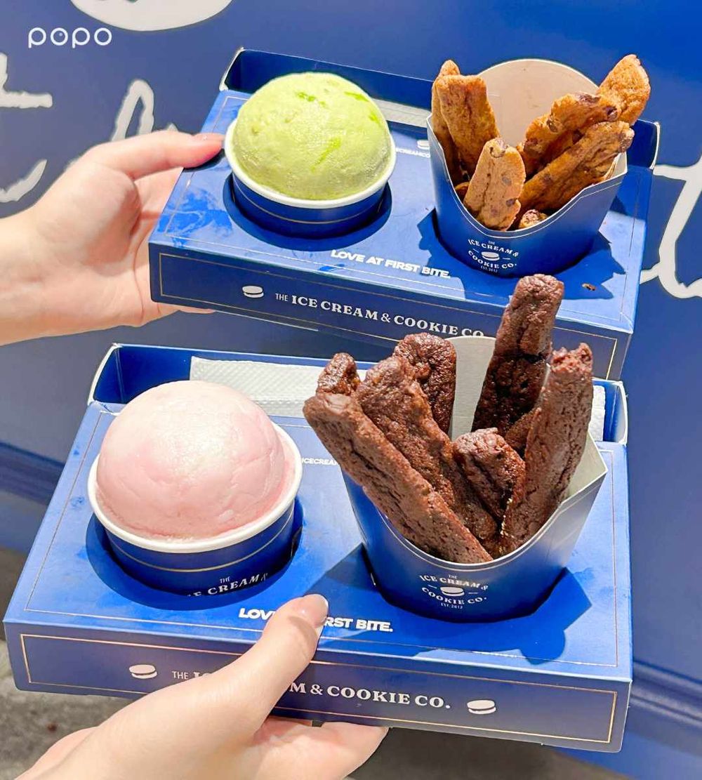 新加坡爆紅The Ice Cream&Cookie Co.來了！冰淇淋配薯條餅乾療癒爆炸、必點口味一次看！-4
