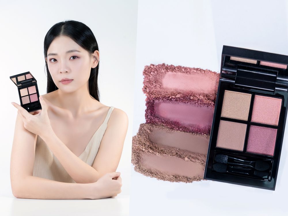 THREE 2026春彩全系列登場！層次美學＋質地堆疊打造立體妝容，日女激推柔光口紅、星紗眼影，全新柔霧光細管唇膏必收！-3