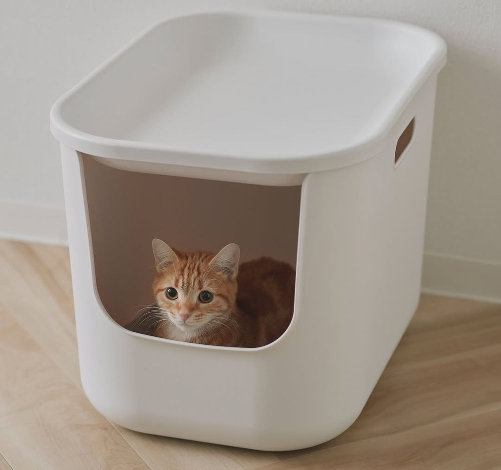 史上最時髦寵物用品！無印良品最新「純白貓砂盆&黃麻貓抓柱」美到像居家擺飾、毛孩爸媽必買！-3