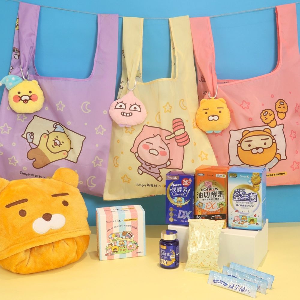 萊恩、屁桃、春植萌翻登場！Simply新普利Kakao Friends聯名爆紅，「有酵生活」可愛到粉絲直接失守！-6