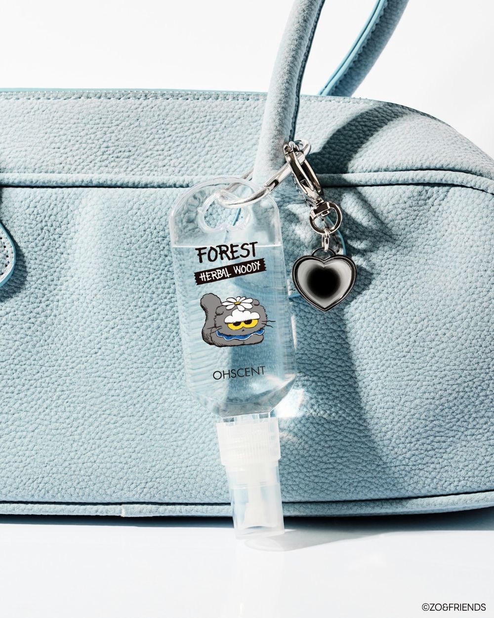 可愛到想整套帶走！韓國療癒香氛聯名ZO&FRIENDS，GD愛貓變身香氛掛包、織品噴霧，隨身掛在包包散發療癒質感香氣！-3