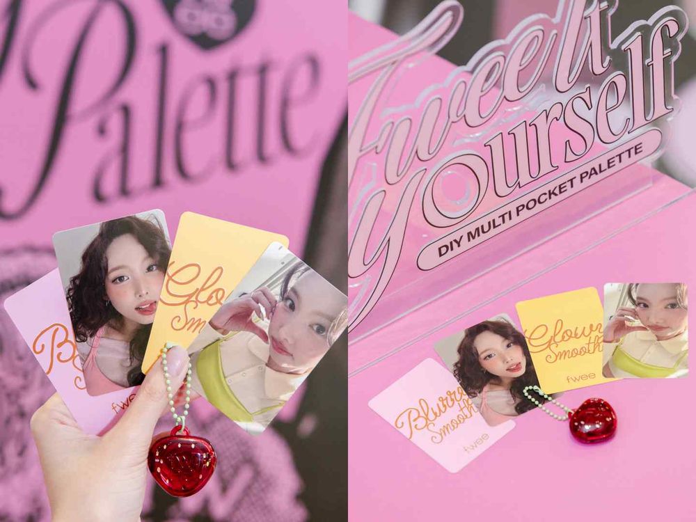 ONCE必衝！TWICE娜璉小卡限量送，韓系人氣彩妝 fwee A11櫃位升級，DIY調色盤＋奶昔唇釉搶先試色！-15