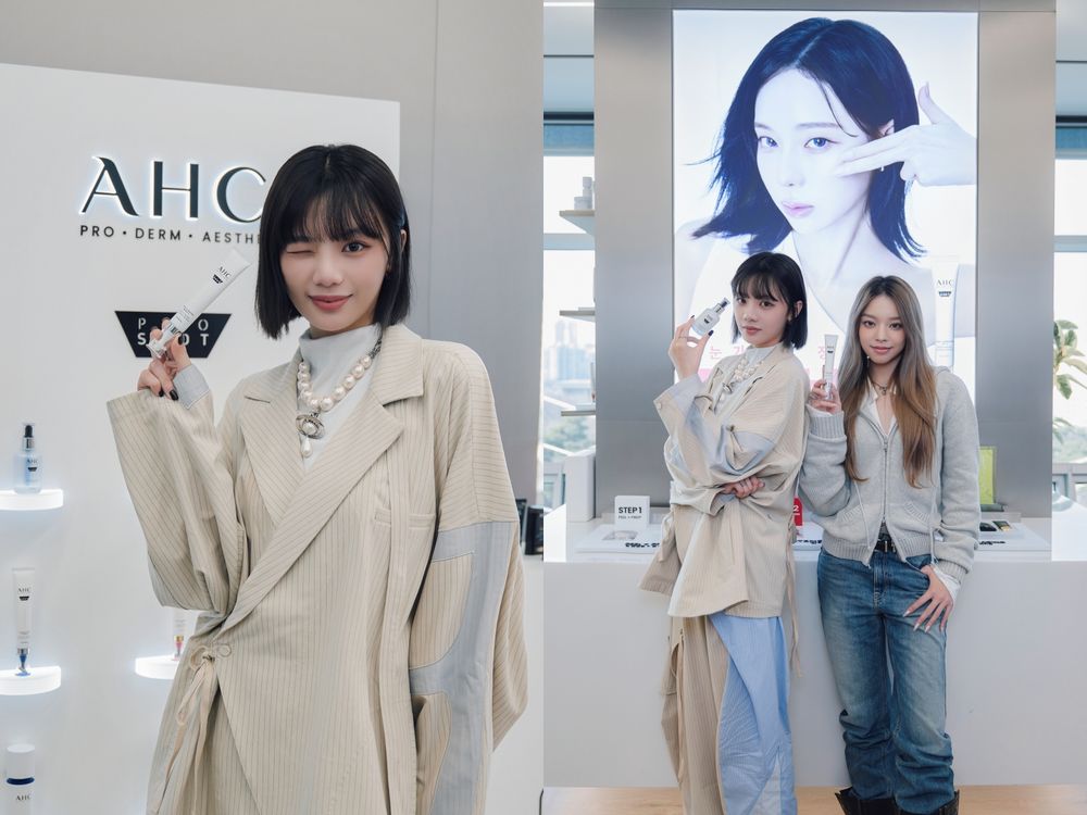 韓國Olive Young熱銷破158億！AHC穀胱甘肽雙星aespa WINTER『冰雪晶透肌」掀話題！-2