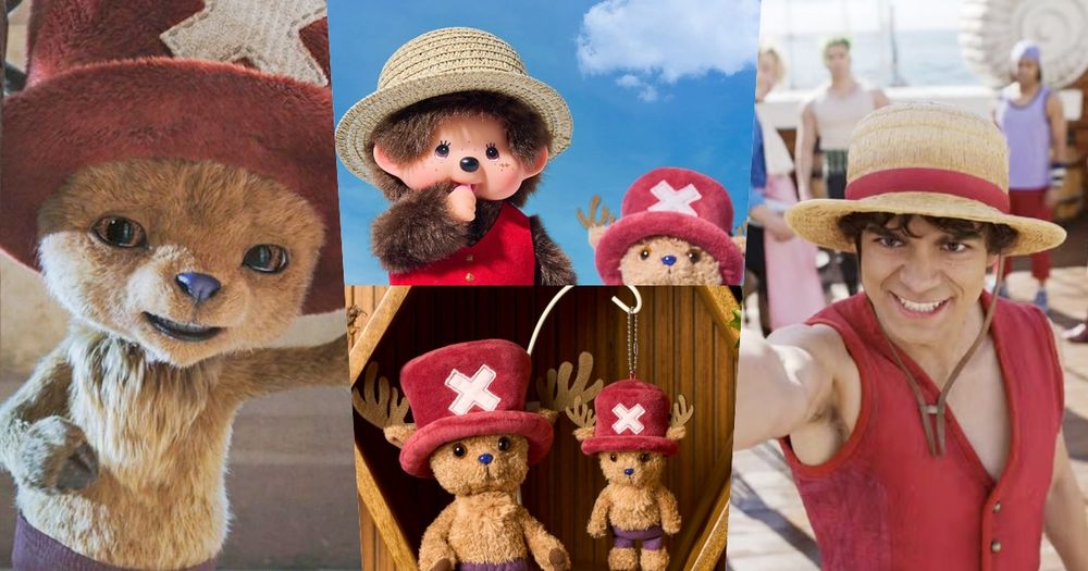 LISA最愛的蒙奇奇和《航海王》聯名了！超可愛「草帽魯夫蒙奇奇、真人版喬巴吊飾」日妞都狂搶！-1