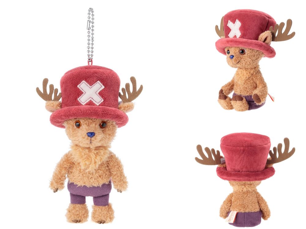 LISA最愛的蒙奇奇和《航海王》聯名了！超可愛「草帽魯夫蒙奇奇、真人版喬巴吊飾」日妞都狂搶！-3