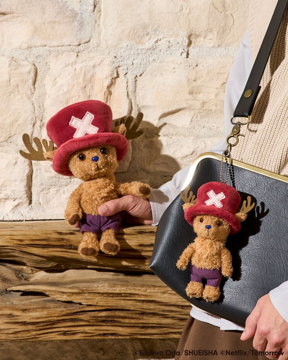 LISA最愛的蒙奇奇和《航海王》聯名了！超可愛「草帽魯夫蒙奇奇、真人版喬巴吊飾」日妞都狂搶！-14