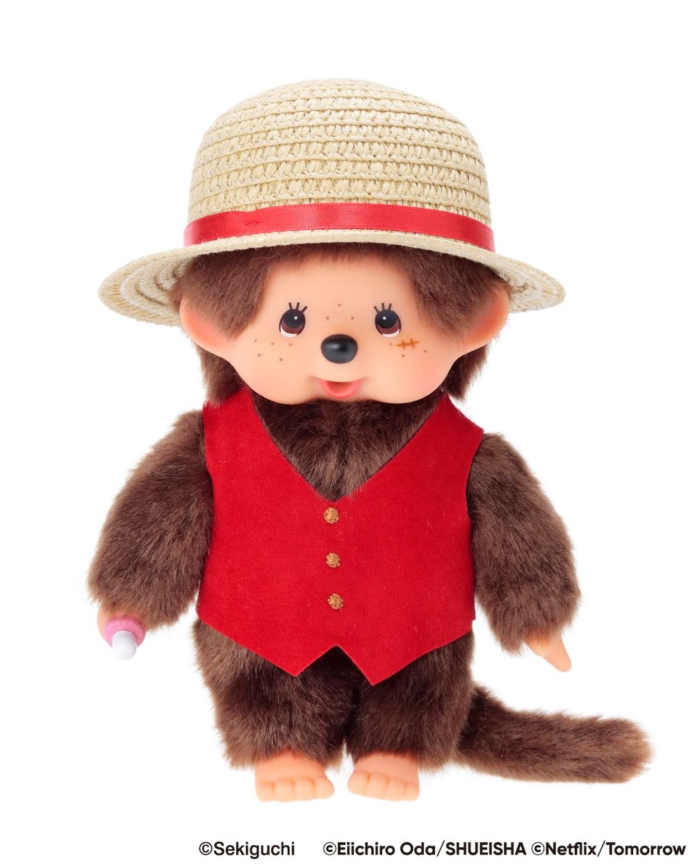 LISA最愛的蒙奇奇和《航海王》聯名了！超可愛「草帽魯夫蒙奇奇、真人版喬巴吊飾」日妞都狂搶！-13