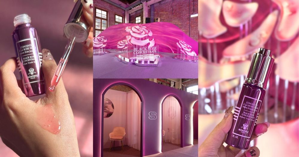 玫瑰控暴動！Sisley「黑玫瑰凝時之境」華山登場，千朵玫瑰夢幻盛宴＋奢華好禮限量送！-1