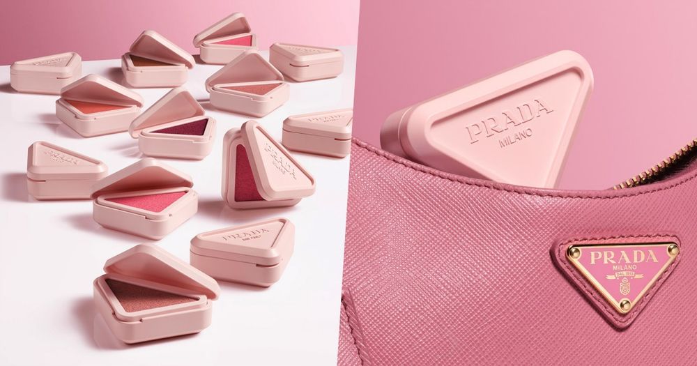 PRADA Beauty首位全球美妝大使登場！話題「三角腮紅」同步上市，奶霜質地一拍秒化粉，臉頰、眼妝、唇彩一盒搞定！-1