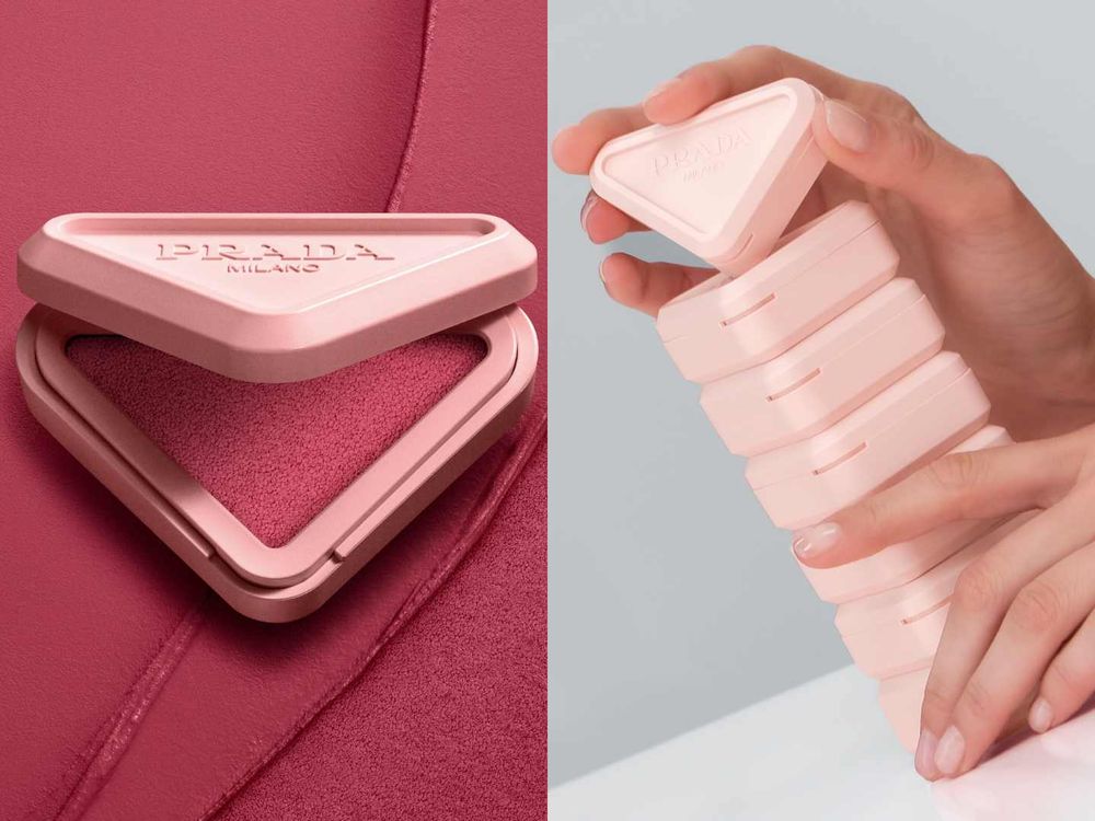 PRADA Beauty首位全球美妝大使登場！話題「三角腮紅」同步上市，奶霜質地一拍秒化粉，臉頰、眼妝、唇彩一盒搞定！-8