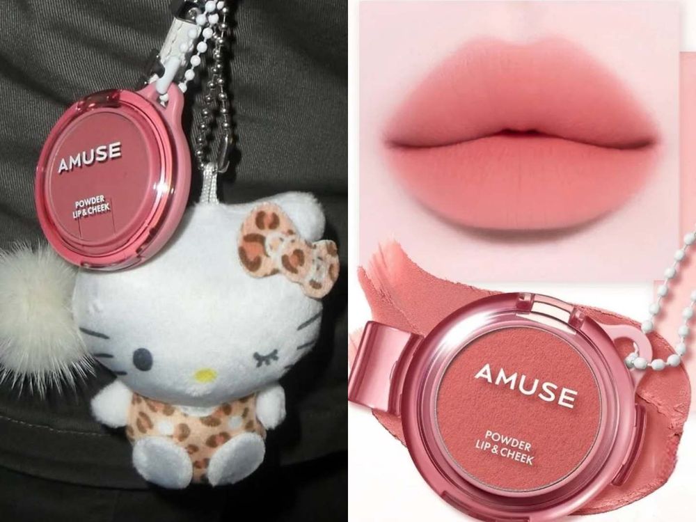 張員瑛時裝週「烤吐司妝」爆紅！焦糖奶茶腮紅＋果凍光澤唇太溫柔，AMUSE同款彩妝清單公開！-4