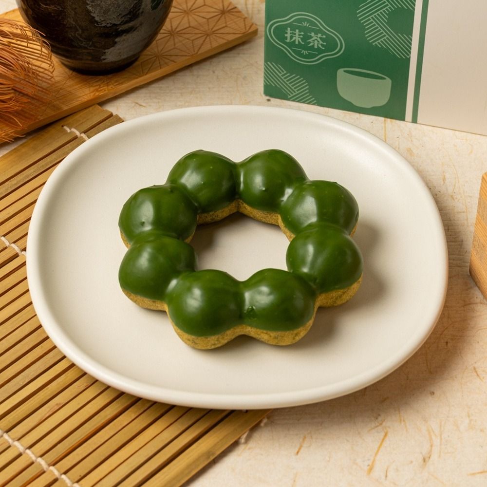 Mister Donut抹茶季新品太欠吃！伊藤久右衛門聯名「爆餡抹茶波波隆尼、生抹茶波堤」全都想吃！-15
