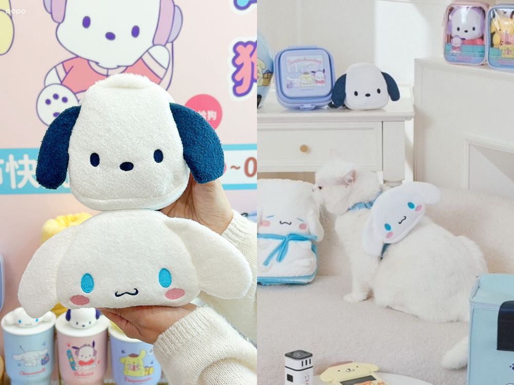 7-11開賣三麗鷗狗狗軍團周邊！超爆萌「大頭布丁狗冰壩杯、大耳狗毯子、帕恰狗絨毛吊飾」全都太欠買！-15