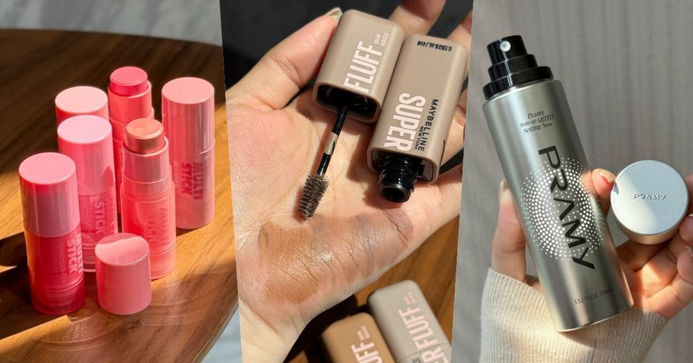 2026開架彩妝新品速報！I’M MEME寶寶腮紅膏、柏瑞美定妝噴霧，日本賣翻媚比琳「澎澎染眉膏」台灣開賣！-1