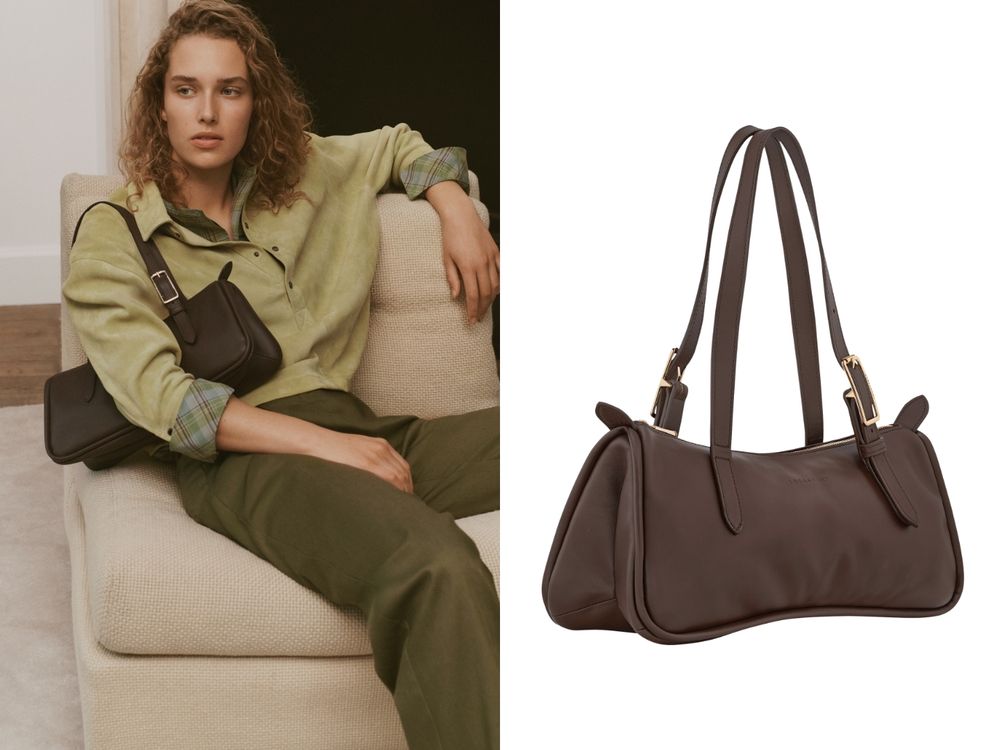 金世正新歡！Longchamp腋下保齡球包爆紅！低奢大容量超有質感、小資價格輕鬆收！-4