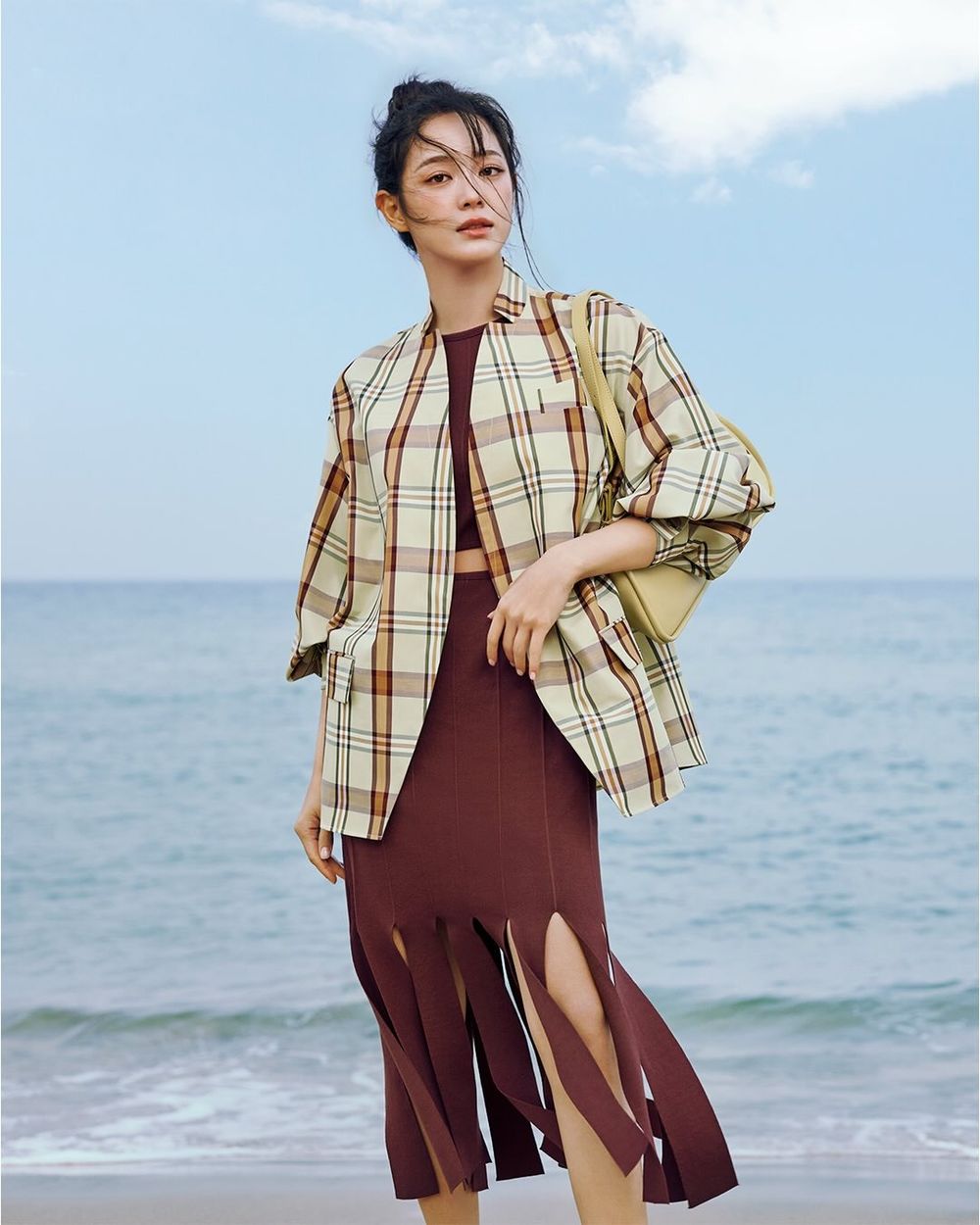 金世正新歡！Longchamp腋下保齡球包爆紅！低奢大容量超有質感、小資價格輕鬆收！-10