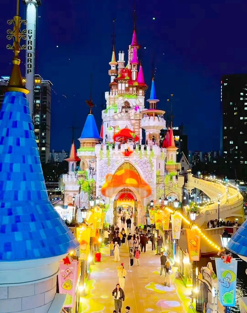 韓國樂天世界「楓之谷園區」來了！超仿真「弓箭手村、巨大菇菇寶貝、粉豆傳送門」必拍亮點一次看！-14