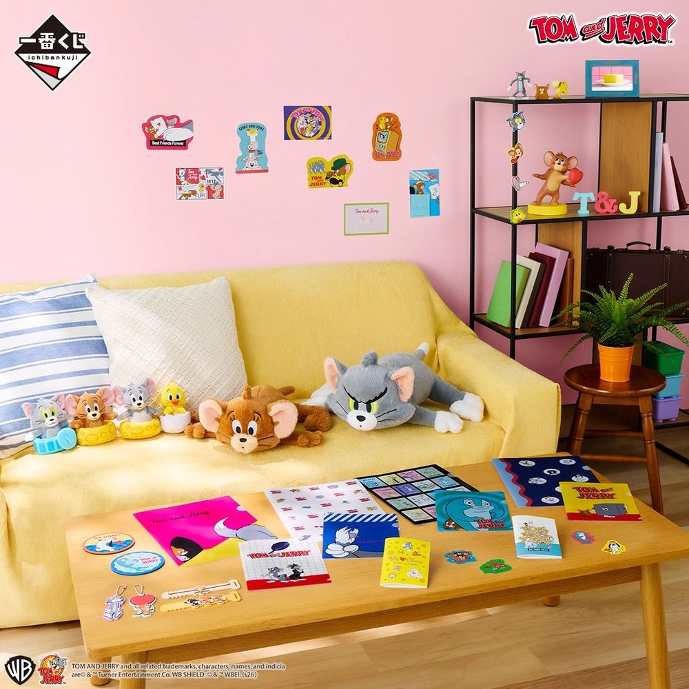 日妞社群狂討論！湯姆貓與傑利鼠一番賞「氣噗噗湯姆貓玩偶、小心臟傑利鼠夜燈」這天可愛開抽！-10