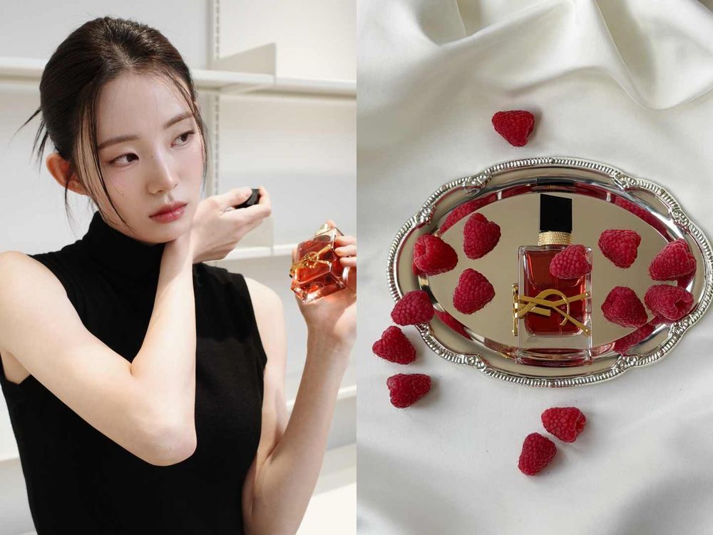 YSL自由不羈首款果香調香水來襲！酸甜果香＋溫潤香草，散發甜而不膩女人味，Sana同款「純欲莓果唇」同步登台！-9