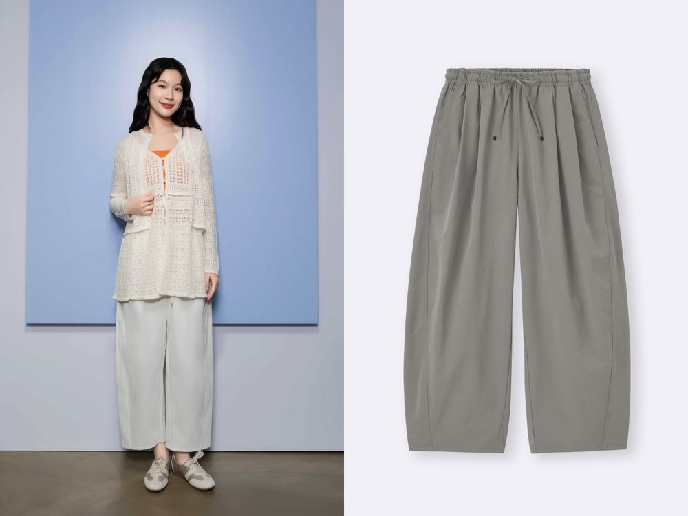 GU這件神褲熱銷破千萬件！「錐形褲版型」比寬褲還修飾？！難怪日本女生都直接掃貨！-3