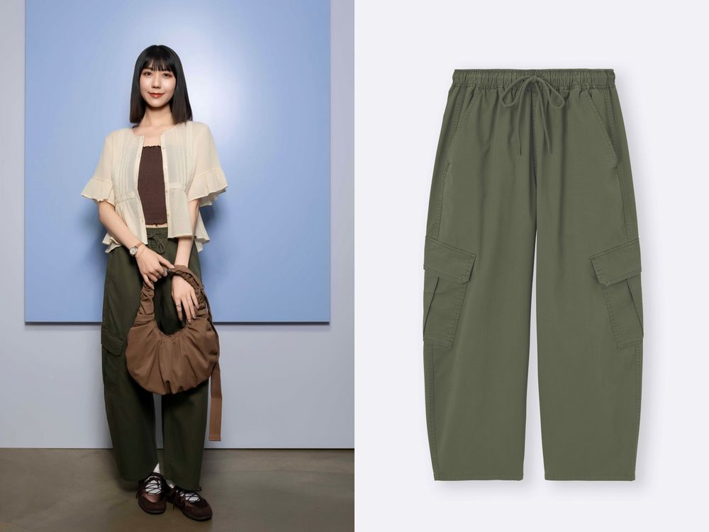 GU這件神褲熱銷破千萬件！「錐形褲版型」比寬褲還修飾？！難怪日本女生都直接掃貨！-2