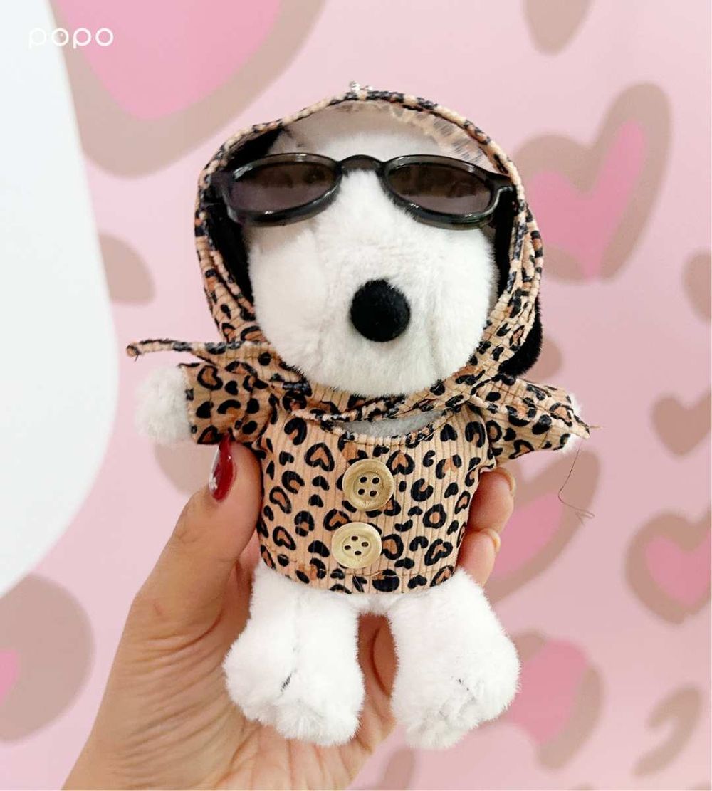 史努比在康是美！「豹紋史努比吊飾&歐拉夫抱枕+浴巾」萌翻天、還有愛心小鏡子免費送！-5