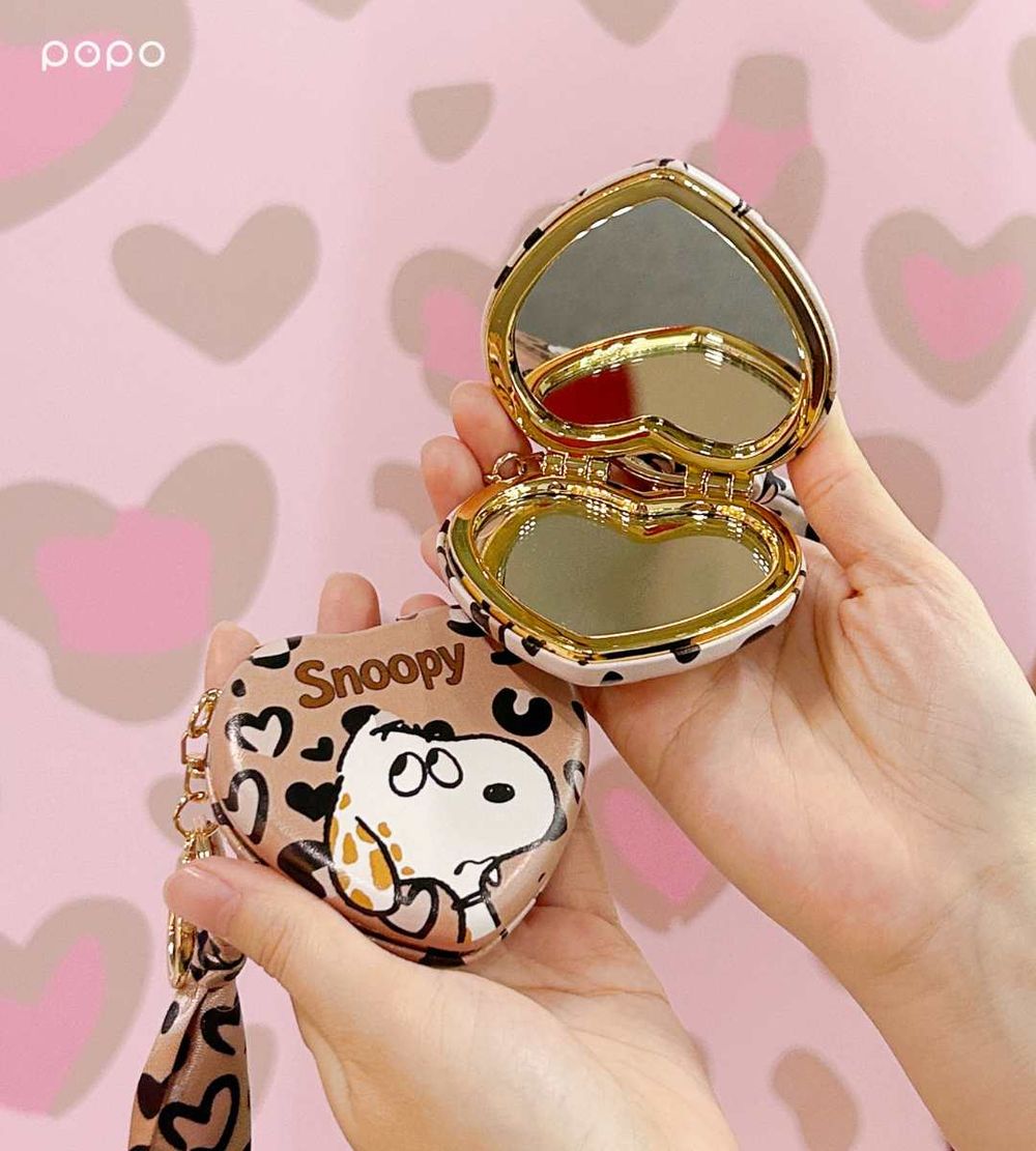 史努比在康是美！「豹紋史努比吊飾&歐拉夫抱枕+浴巾」萌翻天、還有愛心小鏡子免費送！-11