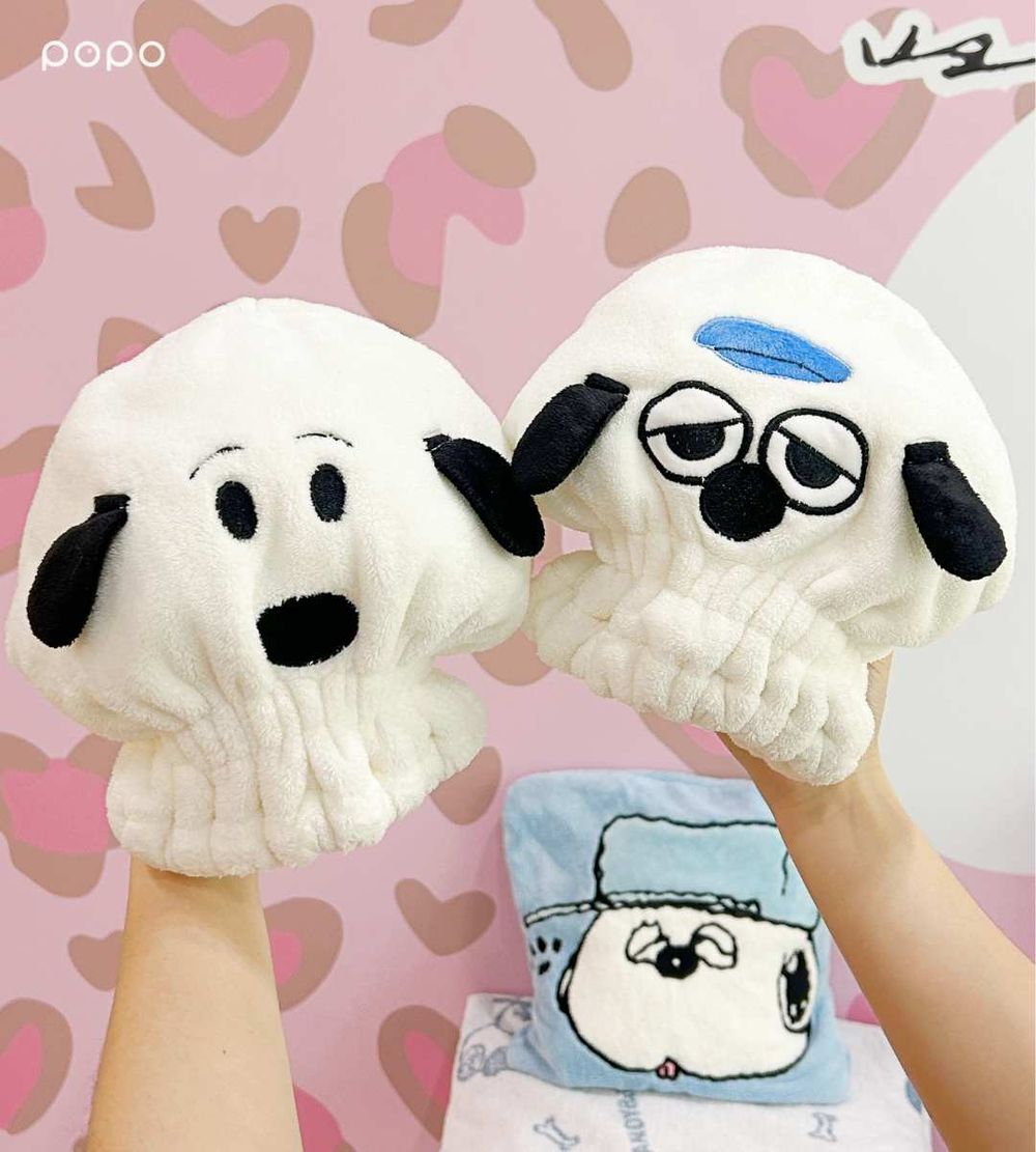 史努比在康是美！「豹紋史努比吊飾&歐拉夫抱枕+浴巾」萌翻天、還有愛心小鏡子免費送！-14